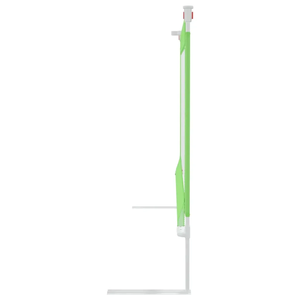 Toddler Safety Bed Rail Green 140x25 cm Fabric