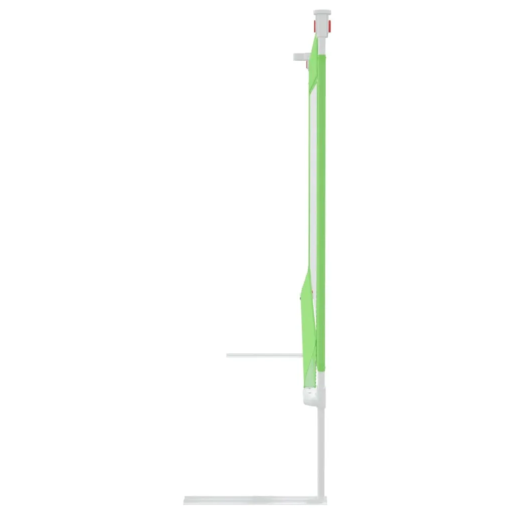 Toddler Safety Bed Rail Green 180x25 cm Fabric