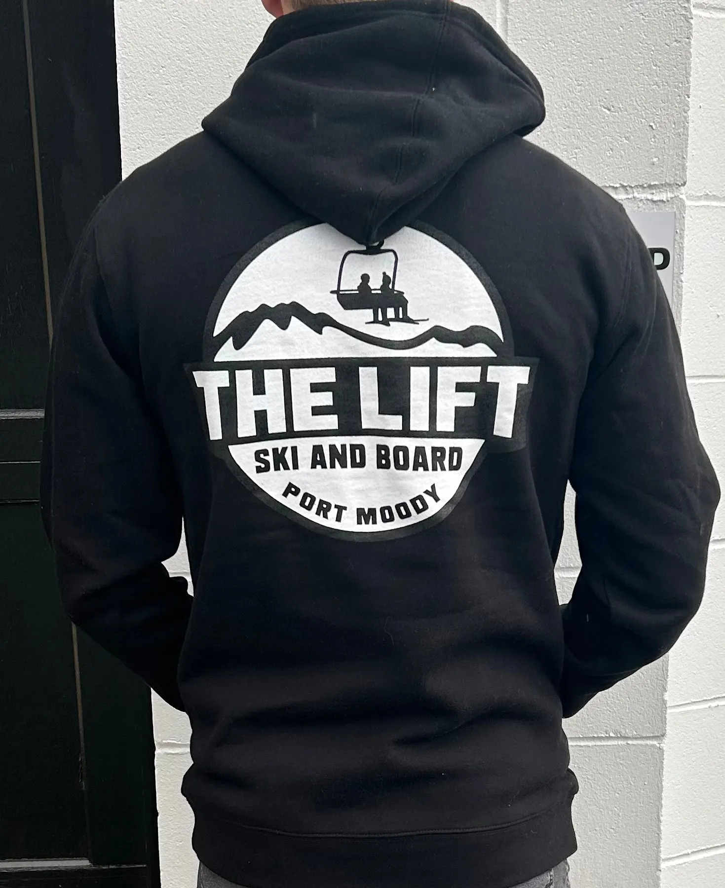 UPLIFT LOGO HOODY BLACK