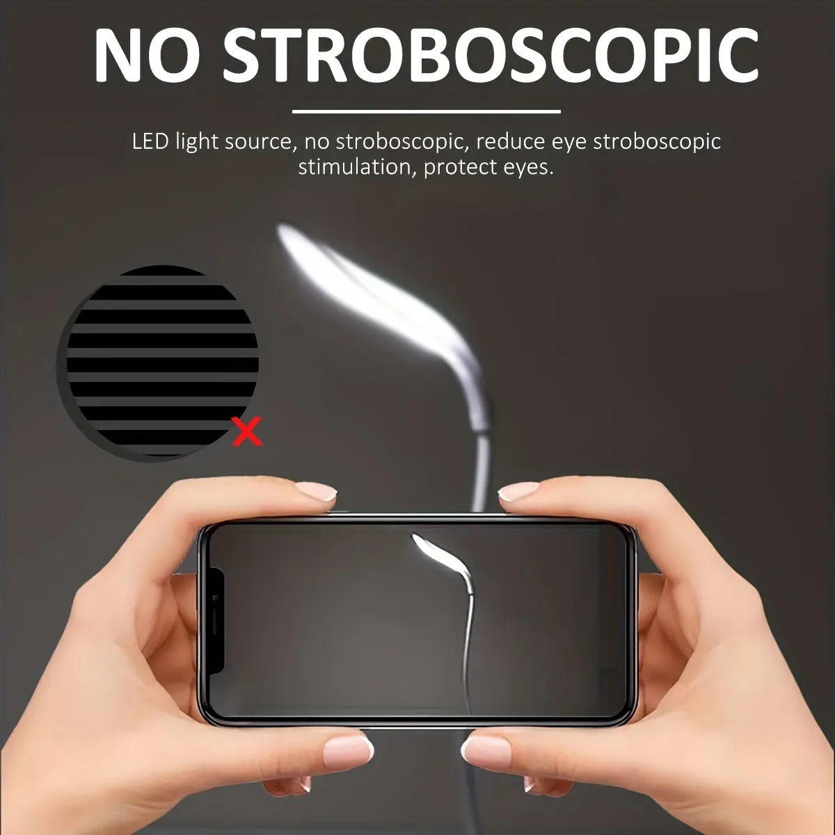 Versatile LED Eye Protection Light with 360 Degree Rotation