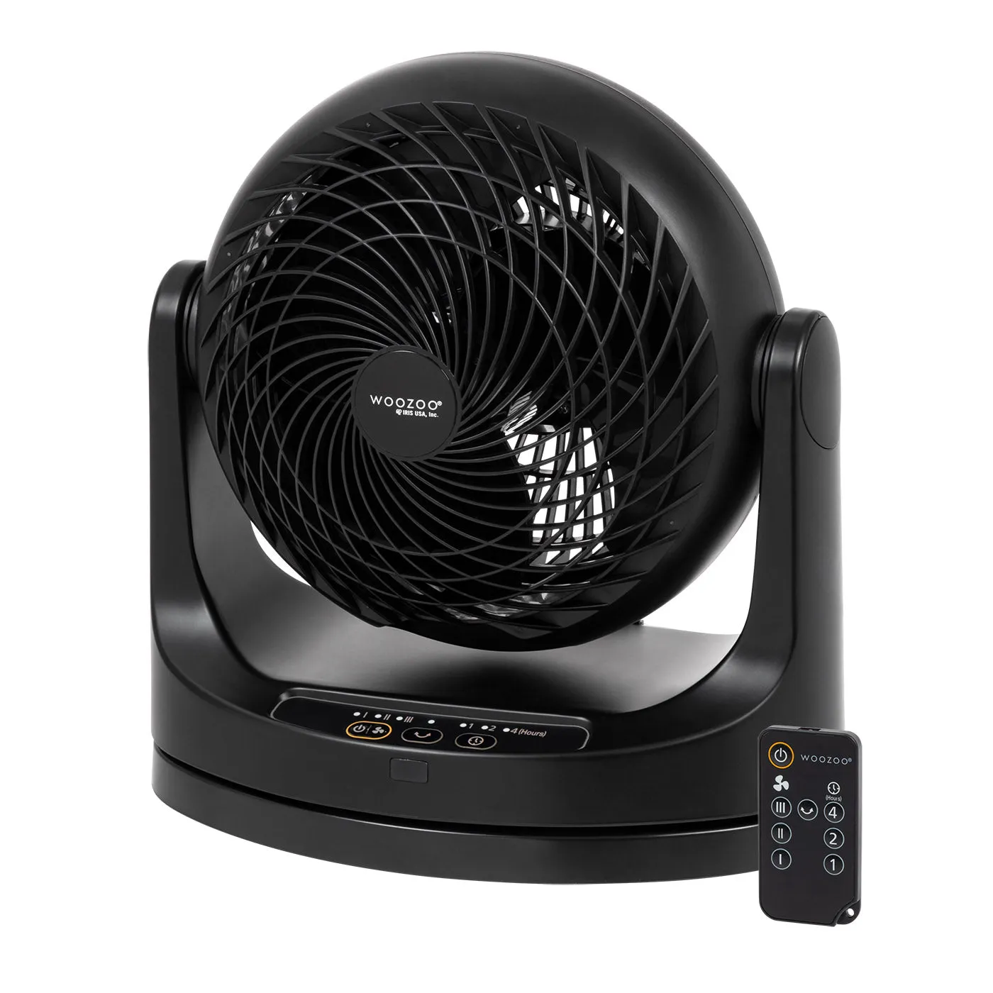 WOOZOO® Macaron Fan Large - Horizontal Oscillation, 360° Vertical Tilt, Remote